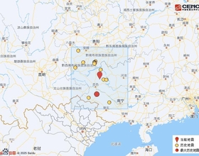 广西河池市凤山县发生4.1级地震 震源深度10千米